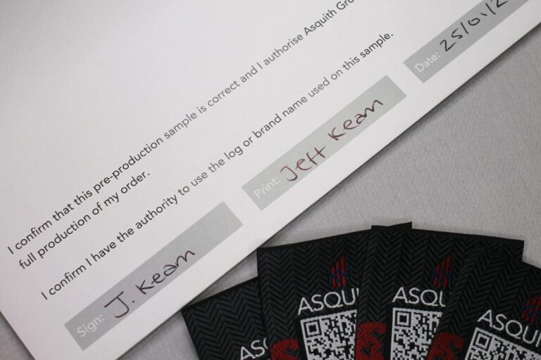 Asquith group textile label specialist get a free sample pack
