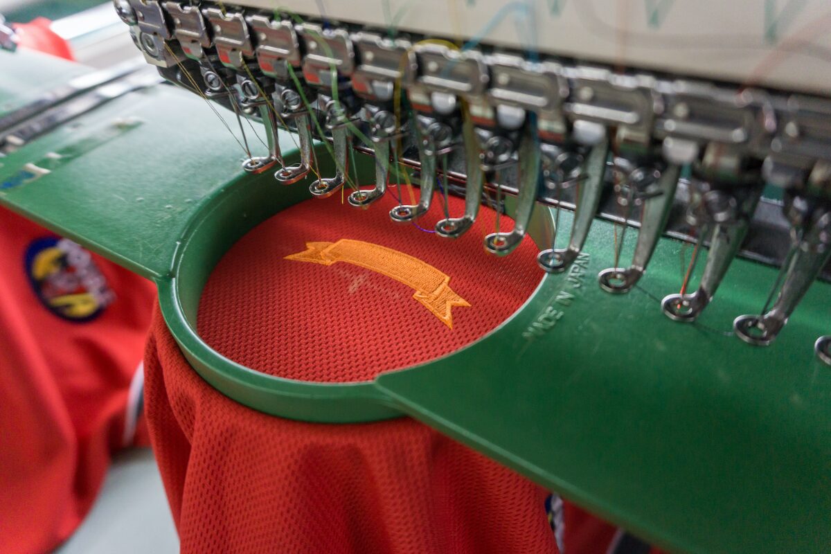 Embroidery screenprinting supplier in the uk