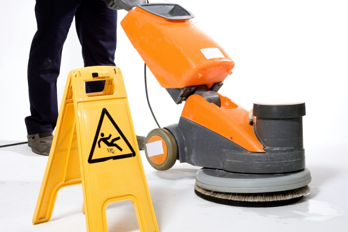 Labels for industrial sectors like cleaning industry to keep safety and hygiene